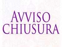Avviso chiusura